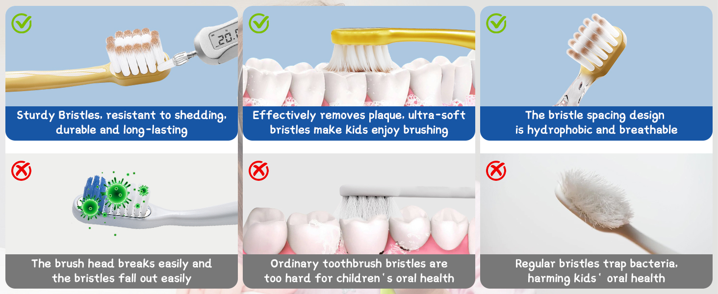toddler toothbrush age 2-4,bluey toothbrush,baby toothbrush 12 months and up,infant toothbrush