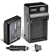 BM Premium LP-E10 Battery and Charger Kit for Canon EOS Rebel T3, T5, T6, T7, Kiss X50, Kiss X70,...