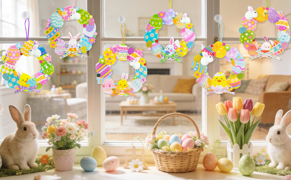 easter wreath craft kits