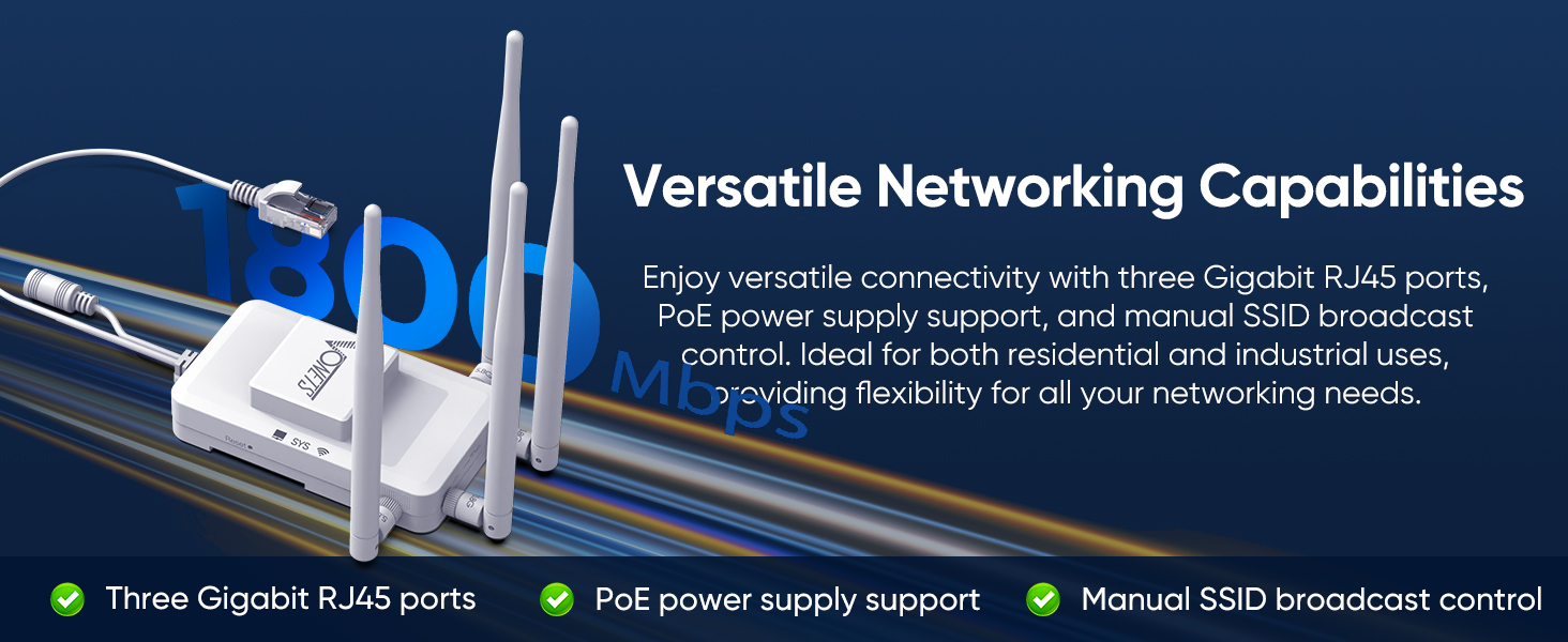 Versatile Networking Capabilities