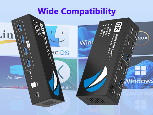 kvm switch 2 monitors 2 computers