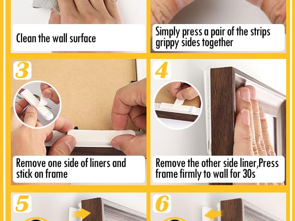 No-Nail Picture Hanging Strips