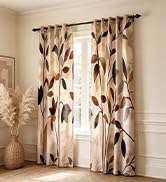 floral curtains