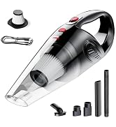 Cordless Portable Handheld Vacuum Cleaner - Strong Suction Hand Vacuum | Small Vacuum Lightweight...