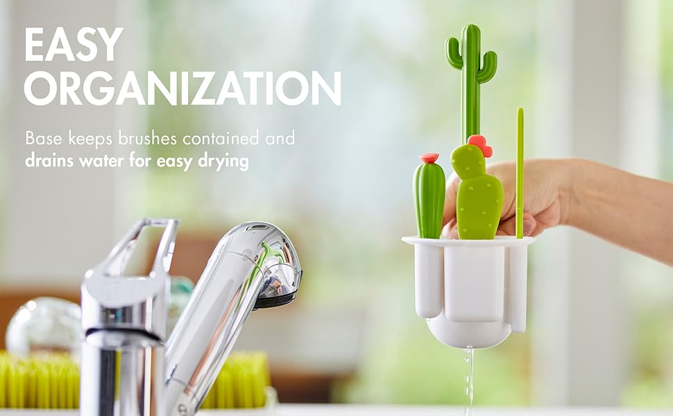 Water bottle brushes