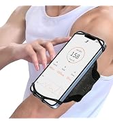 Armband Phone Holder 360° Rotation & Detachable, Compatible with iPhone 15/14/13/12/Pro/Pro ect.,...
