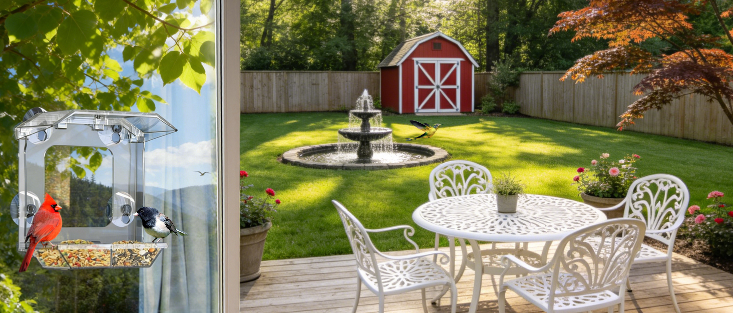 JICYOUP Bird Feeder