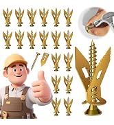 200 Pcs Self Drilling Drywall Anchors with Screws Kit, Metal Expansion Bolt for Drywall,No Drill ...