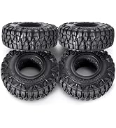9imod Super Soft Sticky 1.0 All Terrain Crawler Tires for TRX4M SCX24 1/18 1/24 RC Crawler Car Up...