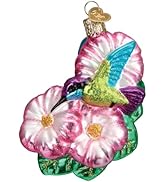 Old World Christmas Magnificent Hummingbird Glass Blown Ornament for Christmas Tree
