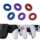 PlayVital 3 Pairs Silicone BuffeRings Aim Assist Target Motion Control Precision Rings for PS5, f...