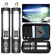 Rechargeable Flashlights High Lumens - Super Bright Small Pocket Magnetic Flashlight, 8 Modes LED...