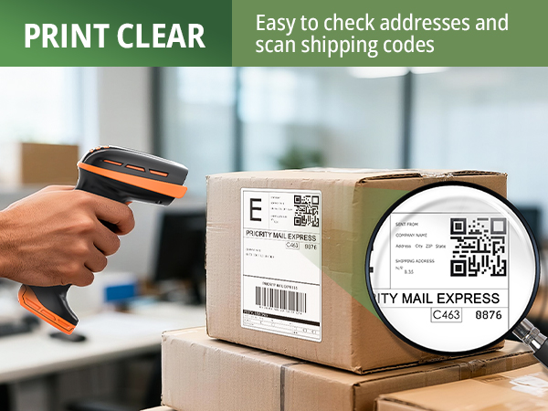 Direct Thermal Shipping Labels