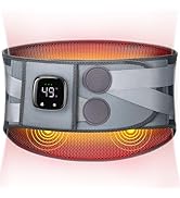 ALLJOY Cordless Heating Pad for Back, 60" Portable Lower Back Massager with Heat, FSA HSA Eligibl...