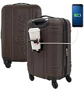 Wrangler 20" Astral Hardside Carry-On Luggage, Cedar