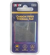 TOUSEN CSF25 Carbon Fiber Cooling Pad – 0.3mm Thin, 25W/m·K Heat Dissipation Flame Retardant, Fle...