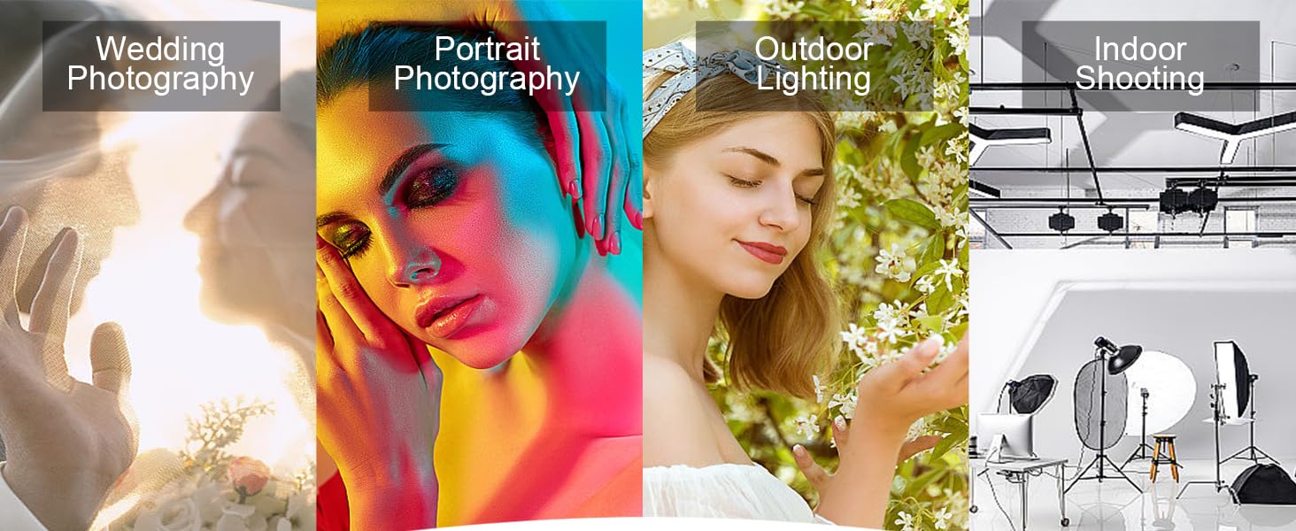 Clamshell Light Reflector Diffuser