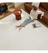 Bedsure 5x7 Fluffy Area Rugs for Living Room, Machine Washable Rugs, Non-Slip Backing, Non-Sheddi...