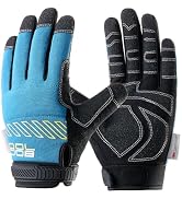 COOLJOB Winter Work Gloves for Men, 3M Thinsulate Thermal Gloves reinforced with PVC anti-slip pads