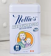 Nellie's Baby Laundry Soda - Powdered Laundry Detergent for Infants and Children - 80 Loads