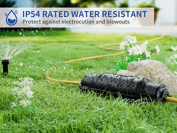 IP54 waterproof