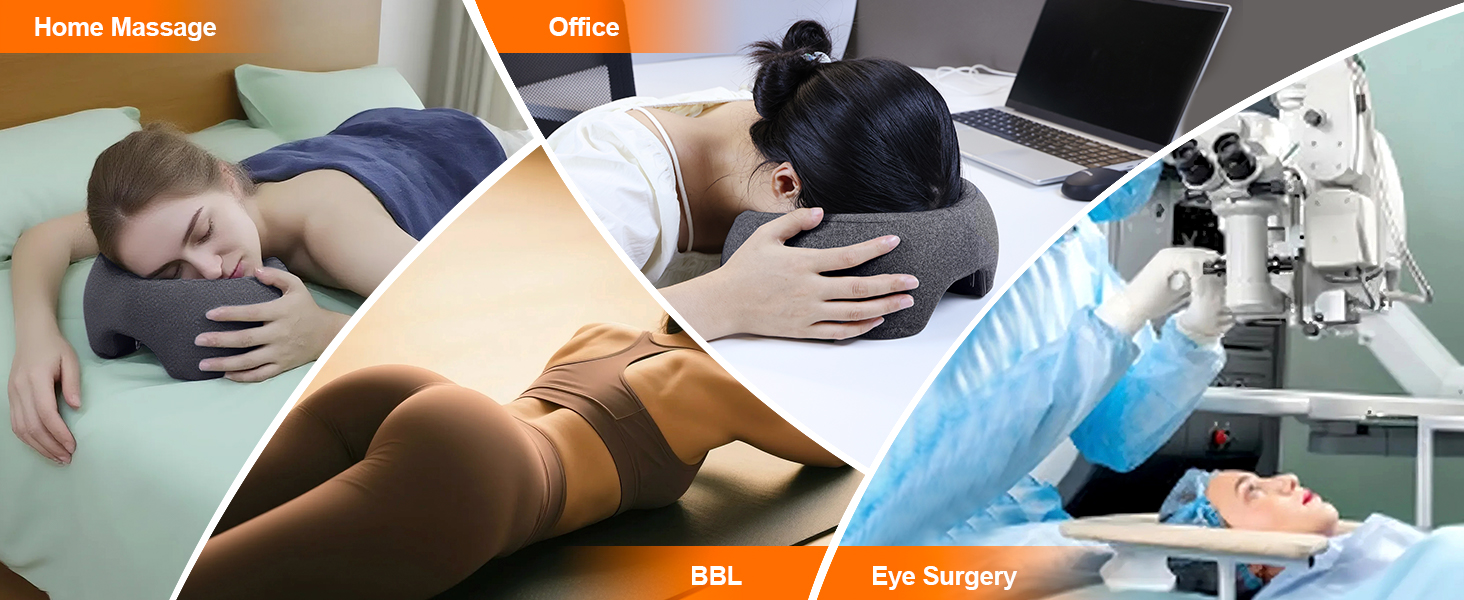 face down pillow after eye surgery