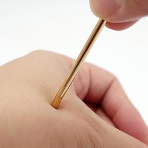Gold Geometric Hair Slide