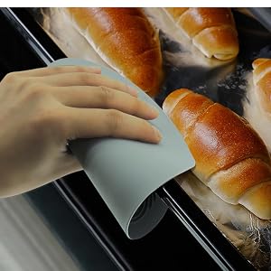 Gray Heat Resistant Mat for Oven
