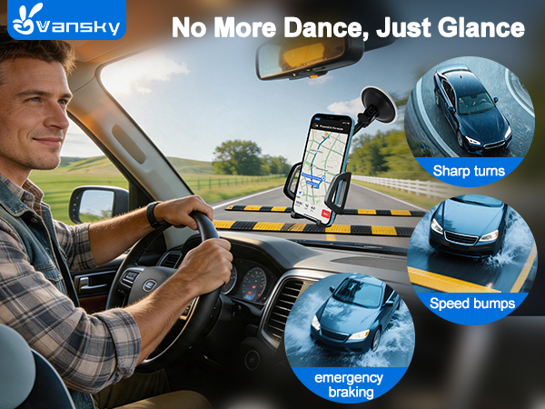 Stable Car Phone Holder