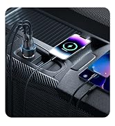 USB C car charger adapter for family road trips, business commuting, long-distance travel