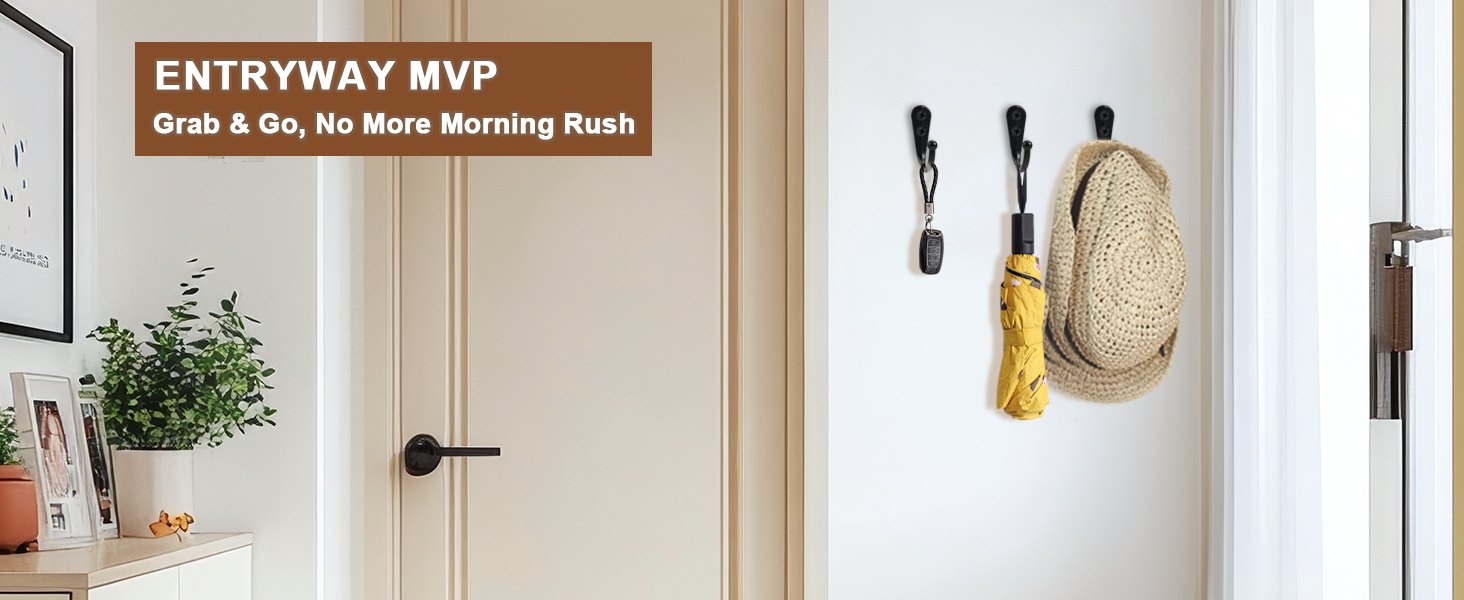 coat hooks wall mount