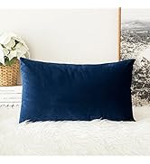 MIULEE Velvet Soft Soild Decorative Square Throw Pillow Cover Cushion Case for Sofa Bedroom Car 1...