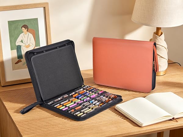 48 PU Pen Case