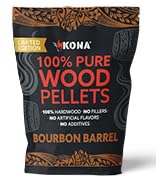 Kona Bourbon Barrel Wood Pellets – Limited Edition for Ninja Woodfire Grill, Outdoor Oven & Smoke...