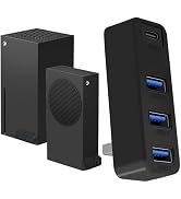 Joso 4 Ports USB Hub 3.0 for Xbox Series X & S, USB Splitter Expansion Adapter with Type-C for Ex...