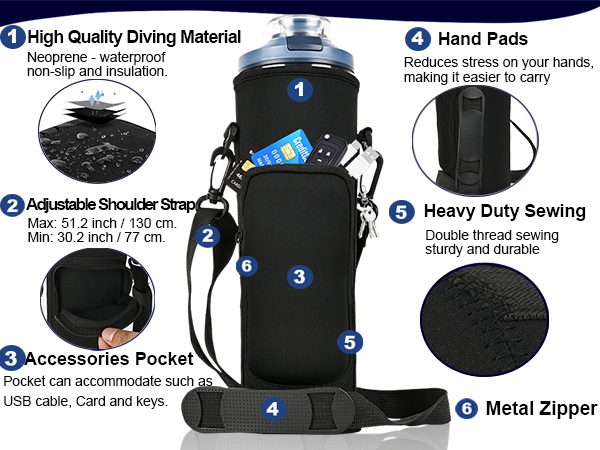 Portable blast max blender sleeve