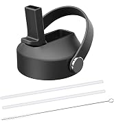 HYDROWION Straw Lid for Hydro Flask Wide Mouth, Flex Straw Lid Compatibility Most Sports Water Bo...