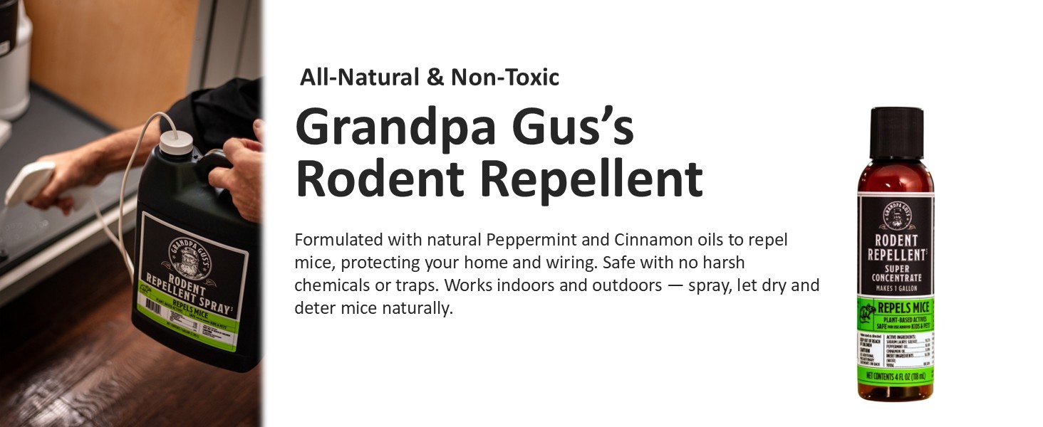 Grandpa Gus's Super Concentrate Rodent Repellent