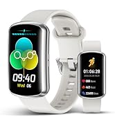 SOUYIE Smart Watch Fitness Trackers for Women Men, 1.47? HD Curved Screen, 24/7 Heart Rate/SpO2/ ...