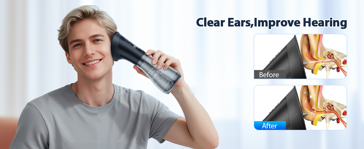automatic ear wax remover