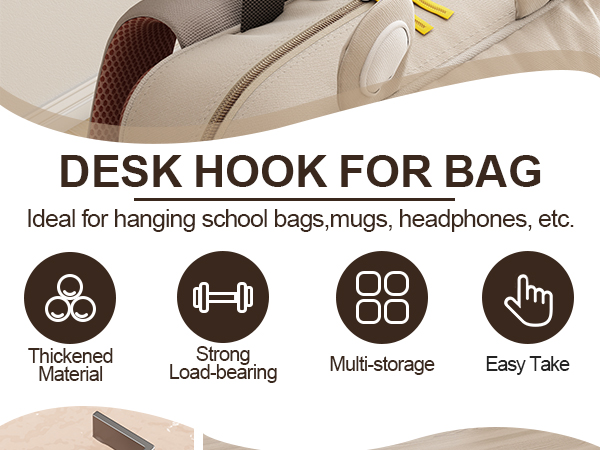 bag holder for table