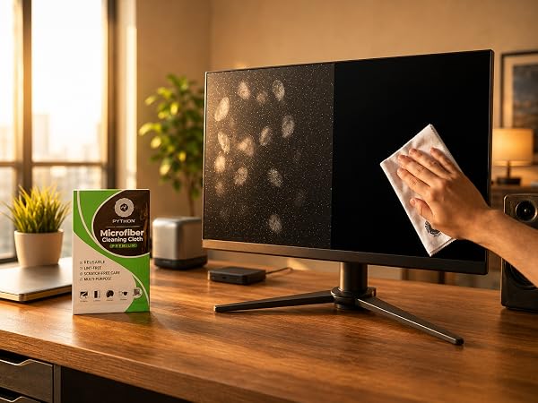 OLED TV for smudges and clear view