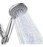 MakeFit High Pressure Handheld Shower Head for Low Water Pressure | 5 Spray Settings, Anti-clog N...
