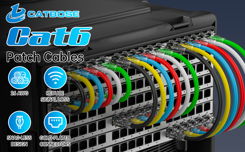 3 pack patch cable