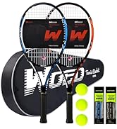 Adult 2 Player Tennis Racket Perfect for Beginner and Professional Players, 27” Speed Tennis Racq...