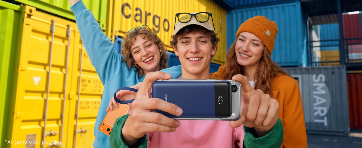 Charge,meet new friends with charmast,Catch every happy moments