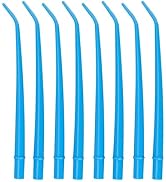 Healifty 25pcs Disposable Surgical Suction Tips Dental Surgical Aspirator Suction Tubes Dental Sa...