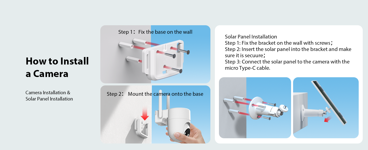 security camera outdoor wireless solar