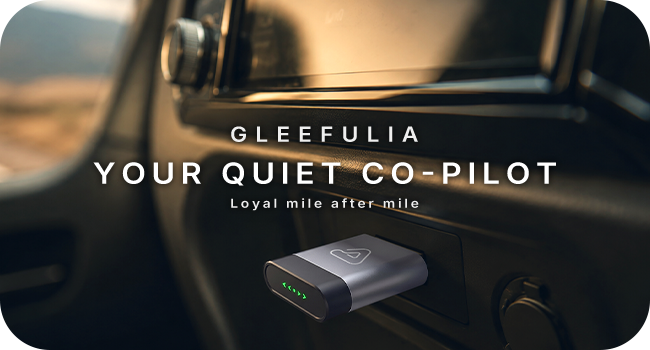 Gleefulia wireless CarPlay adapter is your quiet co-pilot for loyal mile after mile driving
