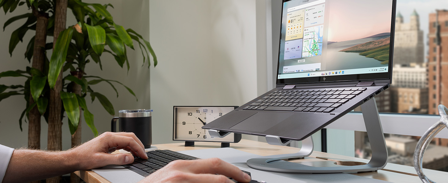 pair with a keyboard and mouse for a full desktop setting